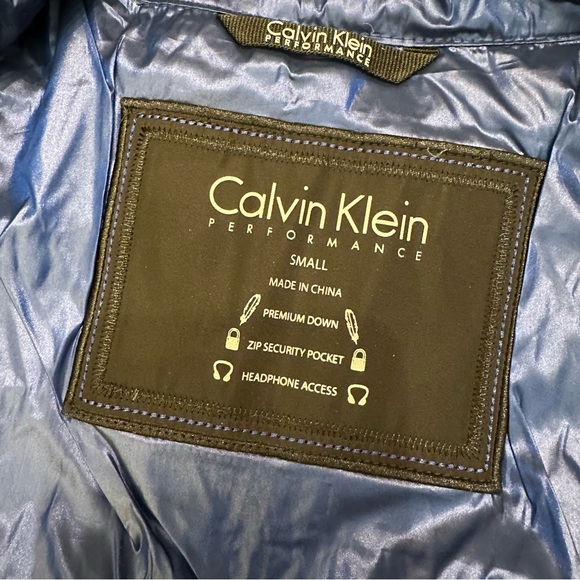 EUC Calvin Klein Performance down vest, size S - Picture 4 of 11